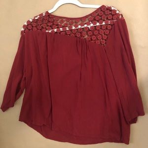 Asymmetrical Wine Top